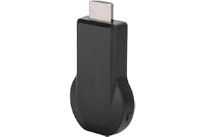PUSOKEI TV WiFi HDMI Dongle, WiFi HDMI TV Receptor de Pantalla inalámbrico Dongle Adaptador Soporte para Airplay Miracast DLNA Dongle Adapter