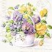 Produktbild Servietten/Napkins/20St.Packg./Serviettentechnik/Flower Letter/Stiefmütterchen im Topf/Frühling