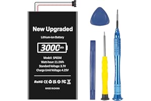 FLSTOR SP65M Akku für Sony PlayStation Vita (PCH-1000 Serie),3000mAh Hochkapazitäts-Akku mit Werkzeugset Für Modelle: PCH-1001, PCH-1003, PCH-1101, PCH-1103, Nicht kompatibel mit PCH-2000 Serie
