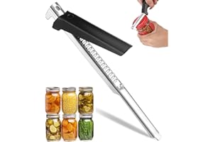 Bixury Dosenöffner Manuell Glasöffner Schraubdeckelöffner, Neuest Verstellbarer Deckelöffner für Schraubgläser, Flaschenöffner für Senioren, Effortless Arthritis Jar Opener für Familie, Picknick