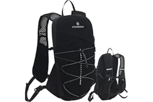 TTIAISHLE Running Hydration Vest Backpack(Only backpack without bladder),Lightweight Hydration Pack Functional Running Vest 5Lfor Hiking Trail Running Cycling Race Marathon for Women Men