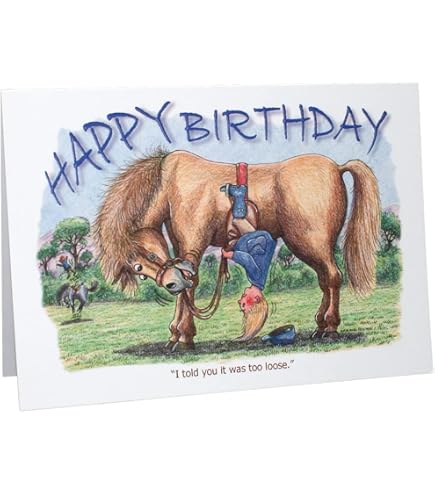 Twizler Lustige Zebrapferd-Karte – Blankokarte Für Geburtstage & Anlässe, 15,5 X 15,5 Cm