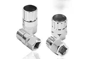 TIMES MARK 4PCS for Shimano Cassette Removal Tool, Flywheel Remover Set, Freewheel Removal Tool for Mountain Bike, Road Bikes, for Shimano Sunrace Sram Dnp 6 7 8 9 10 11 Speed Steel Bottom Bracket Repair