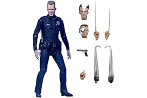 NECA Terminator 2 51909 2 7" Ultimate T 1000 figurka, wielokolorowa