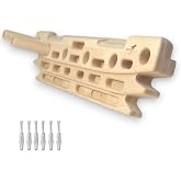 GRIPNATIC FingerPeg 1.0 Hangboard - Tabla Entrenamiento Escalada - Tabla de Escalada - Tabla Multipresa - con Barras de calis