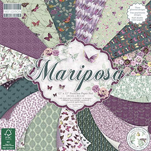 First Edition Prima Edizione Mariposa x 30,5 cm certificata FSC, Multicolore, 1