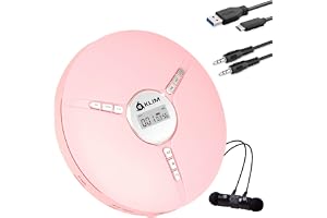 Klimenty Discman Lecteur Portable Batteriintegrerad - Klimenty 2024 - Fusion CD-R, CD-RW och MP3 Kompatibel