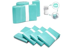 WWECATION 6 Stück Windel-Entsorgungseinlagen kompatibel mit Janibell Marke Akord, 280 Stück Slim Modell Erwachsene Nachfüllpackungen, durchgehendes Liner-System eliminiert Abfall