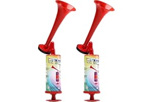 FYKZQWDS Super Loud, Reusable 13.7in Handheld Air Horn with Pump