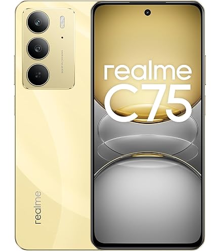 realme c65 Smartphone 6+128 GB, 50MP AI Camera, 6.67 Inch Eye
