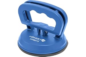 Högert Technik – Heavy Duty sugpropp – sugkopp 40 kg 2 x 120 mm – extra starka sugskålar, enkel sugkopp används vid transport av fönsterglas, släta föremål och keramiska plattor