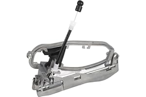 Qiilu Support de poignée de Porte de Voiture, boîtier de poignée de Support de Support de poignée de Porte adapté pour X5 Off-Road E53(Avant Droite)