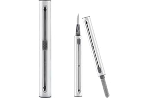 WOLMIK Kit de limpieza para Airpods Pro 1 2,3 en 1 multifunción cepillo suave para auriculares Bluetooth, teclados, teléfono, cepillo de limpieza para auriculares