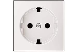 Niessen 8588.9 BL - Tapa Schuko, Color Blanco