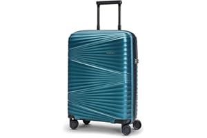 Pactastic Ultra-leicht Hartschalen Kabinen-Koffer | Kleiner Cabin-Trolley 39 x 20 x 55 cm | 41 Liter | Polypropylen & TSA | nur 2,25 Kg (Collection 02)