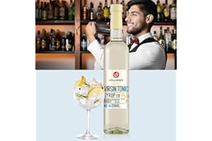 Höllinger sirop à cocktail bio Virgin Tonic - Vegan, bouteille en verre 3x500ml - cocktail sans alcool