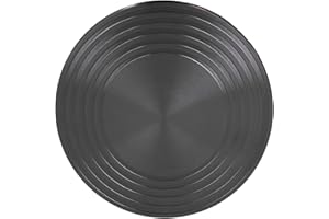 TRYWISE Adattatore induzione pentole, Piastra Diffusore di Calore, piastra riscaldante rotonda del calore rotonda in lega di alluminio adattatore per fornello a induzione con design filettato (24 cm)