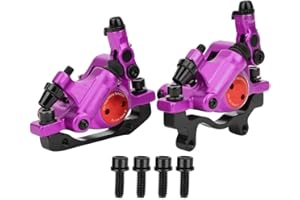 AOUTECEN HB-100 Ligne Tirant Le Disque Hydraulique, Freins à Disque de Pression D'huile étriers D'outils en Alliage D'aluminium Ensemble de Frein à Disque Hydraulique Avant Arrière pour VTT