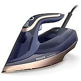 Philips Azur 8000 Serisi Buharlı &Uuml;t&uuml; - 85 g/dk S&uuml;rekli Buhar, 260g Turbo Şok Buhar, 3000 W, OptimalTEMP Teknolojisi, SteamGli