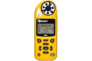 Kestrel 5500 Weather Meter, Non-LiNK, Yellow