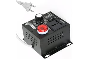 CABINA HOME SCR Spannungsregler AC 220V 4000W Elektrischer Spannungsregler Motor Lüfterdrehzahlregler Dimmer Licht Temperatur control Motor Drehzahlregler