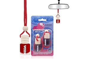 IKEDA SCENTS Deodoranti per Auto | Ciondolo da Appendere per Auto dal Profumo di Gomma da Masticare | Diffusore di Profumo per Auto con Olio Vero | Fragranza Forte e Duratura | Auto Accessori per Uomini e Donne