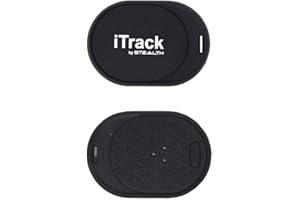 STEALTH WALLET STEALTH iTrack Key Finder Tracker - Mobile Phone Locator - Find Lost Keys, Smart Phones, Missing Items Location - Separation Alarm Alert - Bluetooth App & Anti Theft Security Device (Blue - Mini)
