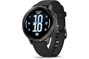 Garmin Venu 4 Premium Smartwatch GPS 41mm, AMOLED, Latarka LED, Slate Black/Black