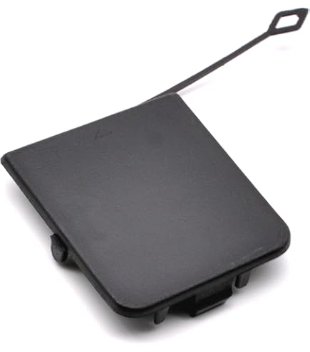 Copertura Occhiello Di Traino Per Fiat 500 2007-2012 | Paraurti Posteriore | Cromato | Ricambio Originale Style