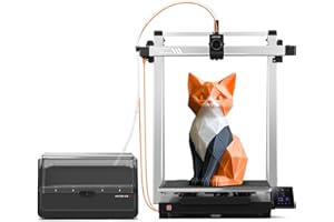 Anycubic Kobra 3 Max Combo drukarka 3D, wielokolorowa, z dyszą 0,4 mm, rozmiar druku 420 x 420 x 500 mm, szybkie drukowanie, szybkie drukowanie, filament suszący podczas druku, stabilna konstrukcja