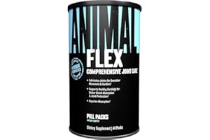 Universal Nutrition ANIMAL Flex joint complex protege articulaciones, tendones y ligamentos, adecuado para culturistas y atletas de fuerza, para el apoyo articular, 44 unidades