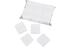 luoshaPUCY 300 Pezzi Tampone Salviette in Cotone per Unghie, Pad Senza Pelucchi per Unghie, Unghie Rimozione Pulizia Pads per Rimuovere Smalto e Gel