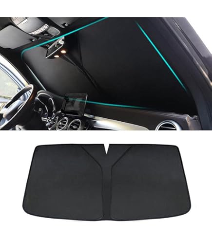 Pare-soleil Parapluie Pour Toyota C-HR 2016-2024 - Pliable, Anti-UV - Pour Pare-brise Avant - Protection Habitacle
