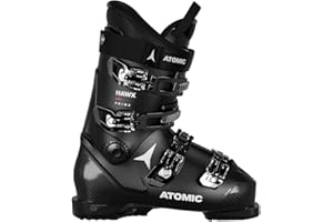 ATOMIC Hawx Prime Ski Boots - Size 24/24.5 - Alpine Ski Boots in Black - Boots with 3D Ankle & Heel for Precise Fit - Medium Width Ski Boots for Ski Beginners