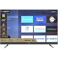 Hitachi 125 cm (49 Inch) 4K Ultra HD Smart LED TV LD49HTS07U (Black) (2019 Model)