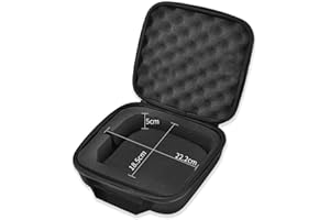 QwinOut Universal Eva Nylon Sender Aufbewahrungstasche, Remote Controller Storage Bag Portable Case for Jumper T16 PRO / AT9S / AT10 / WFLY 7 9 FUTABA/Flysky/FRSKY X9D Flysky Radio Controller