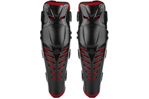 EVGATSAUTO Genouillères de moto, paire de genouillères de Motocross de course de moto gardes équipement de protection protecteur