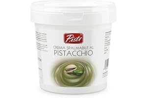 Pistì - Crema Spalmabile al Pistacchio - Con Pistacchi Verdi Selezionati, Lavorazione Artigianale, 100% Naturale - 1 kg