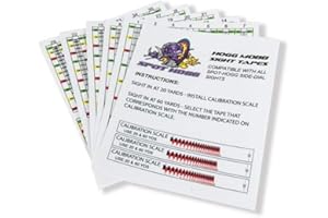 MELARQT Spot Hogg Archery Tape, Hogg Mobb Sight Tape/Yardage Tape