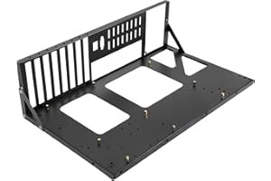 Fayme Mining Frame Mining ETH Motherboard Bracket Thickened Bitcoin Mining Rig Case Support ITX/ATX for 8 GPU(ATX)