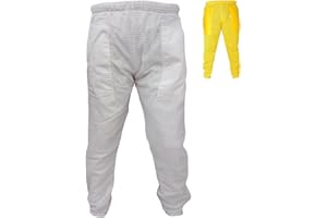 URBANSBEE d'apiculture ventilé Pantalon pour Homme et Femme Pantalon de Travail Softshell Montagne Randonnée en Plein air