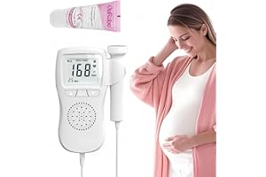 JLHEARING JL-Hearing Gel Ultrasonido Doppler Fetal Profesional, escuchar latido fetal, Accesorios ecografo portatil Doppler fetal, Contiene 40 ml de gel, i100-II