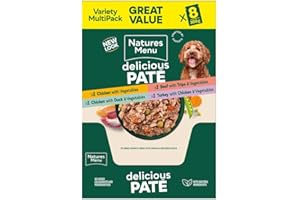 Natures Menu - Wet Dog Food - Pouches for Adult Dogs - Mixed Variety - 8 x 300g