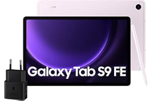 Samsung Galaxy Tab S9 FE, Caricatore incluso, Display 10.9" TFT LCD PLS, Wi-Fi, RAM 6GB, 128GB, 8.000 mAh, Exynos 1380, Android 13, IP68, Light Pink, [Versione italiana] 2023