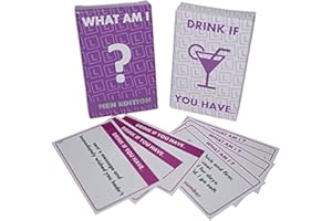 UKPG Hen Night Party Games - WHAT AM I ? / DRINK IF YOU HAVE - 2 GAMES