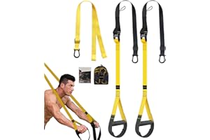 UONNER Suspension Trainer Home Gym Equipment Sling Trainer Workout Bands Fitness Straps Indoor Outdoor