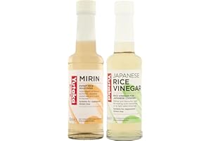XIHAHA Yutaka Mirin & Aceto di Riso Senza Glutine Vegetariano 150ml (2 confezioni)