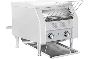Royal Catering - RCKT-1940 - Tostapane a flusso continuo - Acciaio inossidabile
