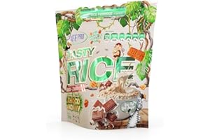 LIFE PRO NUTRITION Life Pro Fit Food Tasty Rice Choco Monky 1kg | Harina de Arroz | Suplemento de carbohidratos con un delicioso sabor a galleta caramelizada