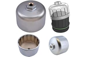 KingBra Filtre à huile en aluminium avec 16 cannelures 86 mm